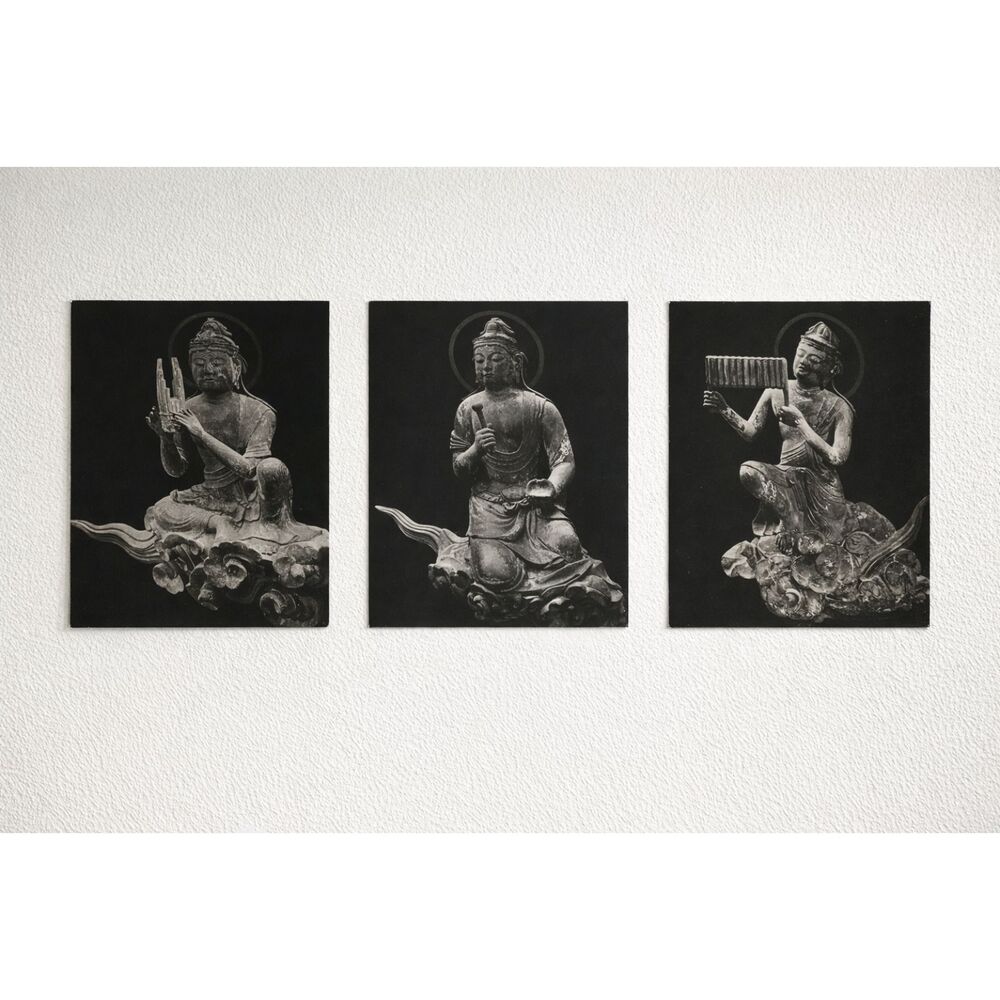 Byodo-in Phoenix Hall Japan Photo Portfolio 3 Loose Plates 12x9.5"